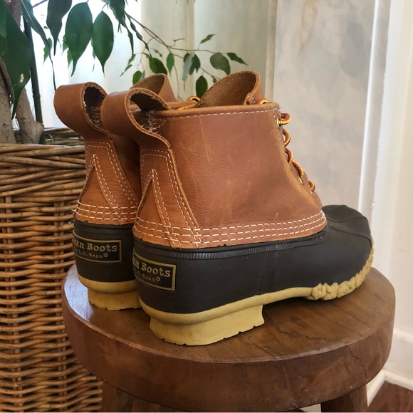 L.L. Bean Classic Bean Boots 6” Waterproof Rain Snow Boots Women’s Size 7 - Picture 2 of 10